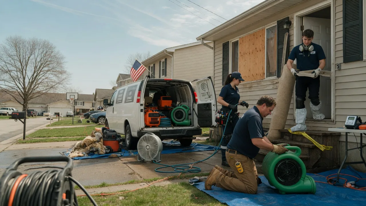 Water Damage Restoration in Chandler, OK near me